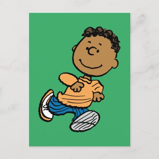 pinda's | Franklin Running Briefkaart (Voorkant)