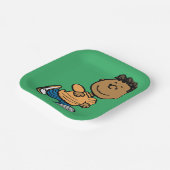 pinda's | Franklin Running Papieren Bordje (Gebogen)