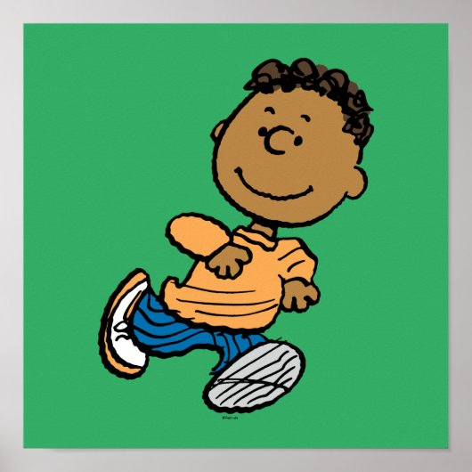 pinda's | Franklin Running Poster (Voorkant)