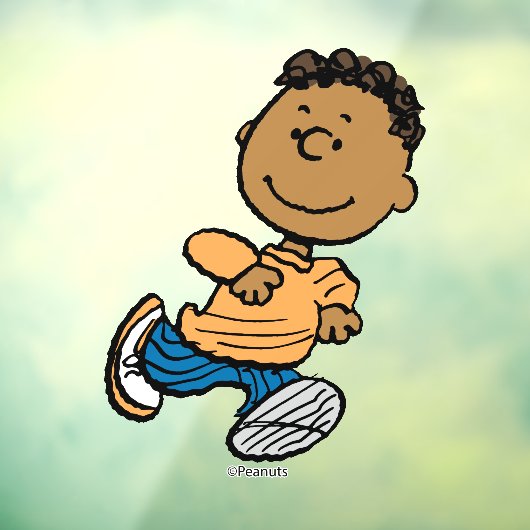 pinda's | Franklin Running Raamsticker (Vel 3)