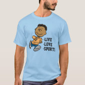 pinda's | Franklin Running T-shirt (Voorkant)