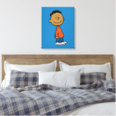 pinda's | Franklin Smile Canvas Afdruk (Insitu (Slaapkamer))