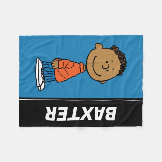 pinda's | Franklin Smile Fleece Deken (Voorkant (Horizontaal))