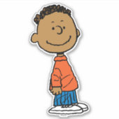 pinda's | Franklin Smile Sticker (Voorkant)