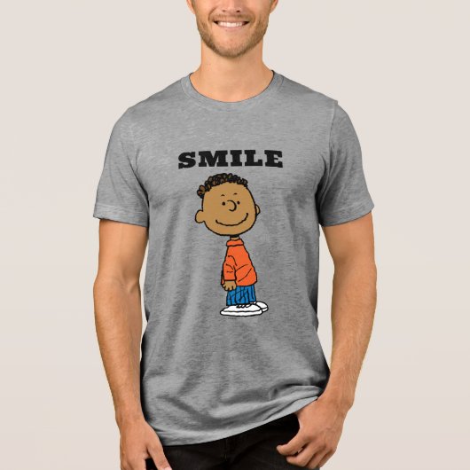 pinda's | Franklin Smile Tri-Blend Shirt (Voorkant)