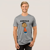 pinda's | Franklin Smile Tri-Blend Shirt (Voorkant volledig)