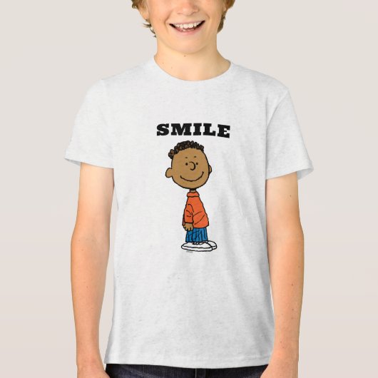pinda's | Franklin Smile Tri-Blend Shirt (Voorkant)