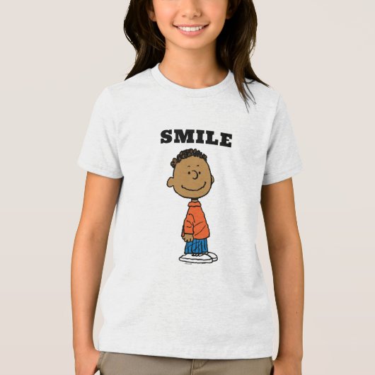 pinda's | Franklin Smile Tri-Blend Shirt (Voorkant)