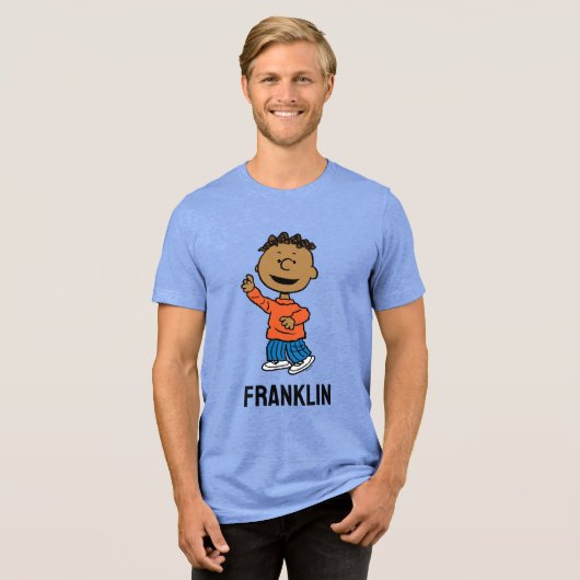 pinda's | Franklin Tri-Blend Shirt (Voorkant volledig)