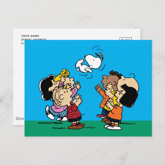 pinda's | Friends Fun Briefkaart (Voorkant / Achterkant)