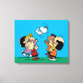 pinda's | Friends Fun Canvas Afdruk (Voorkant)