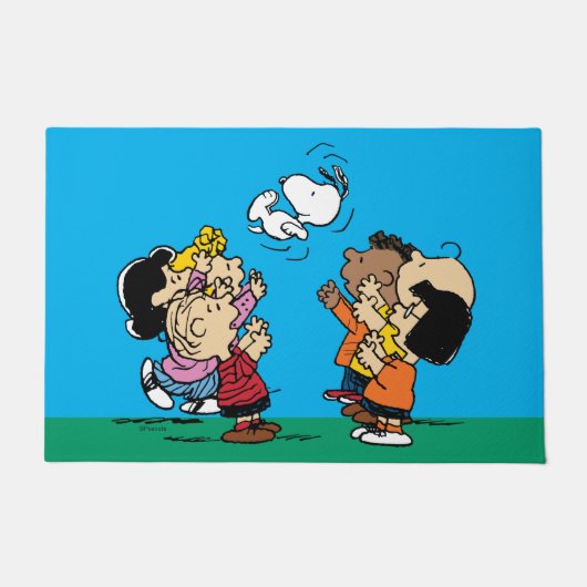 pinda's | Friends Fun Deurmat (Voorkant)