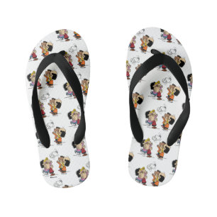 pinda's   Friends Fun Kinder Teenslippers