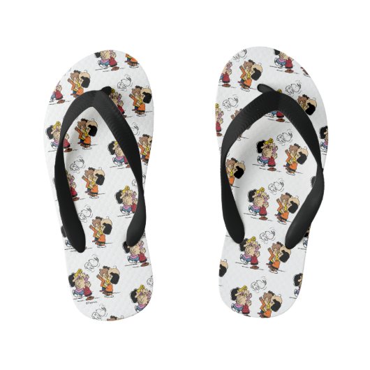pinda's | Friends Fun Kinder Teenslippers (Voetbed)
