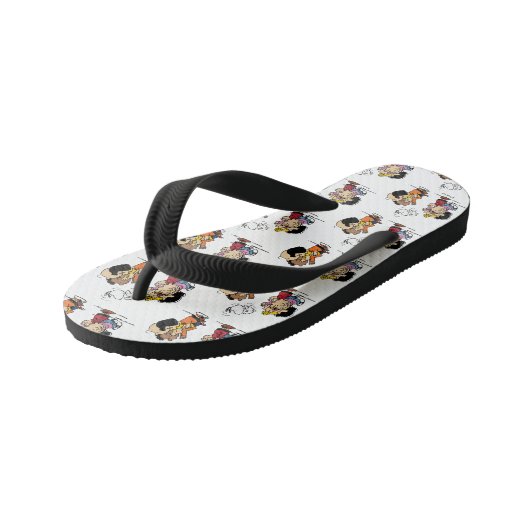 pinda's | Friends Fun Kinder Teenslippers (Schuin)