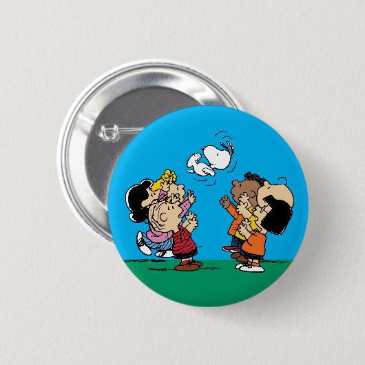 pinda's | Friends Fun Ronde Button 5,7 Cm (Voorkant /achterkant)