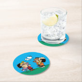 pinda's | Friends Fun Ronde Kartonnen Onderzetter (Insitu)