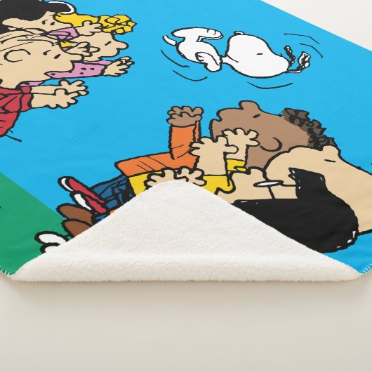 pinda's | Friends Fun Sherpa Deken (3/4)