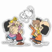 pinda's | Friends Fun Sticker (Voorkant)