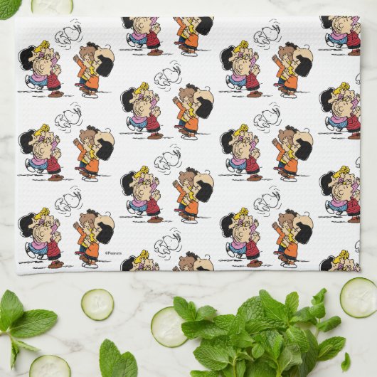 pinda's | Friends Fun Theedoek (Gevouwen)