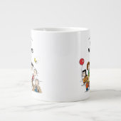 pinda's | Gang Greatest Teacher Personalized Grote Koffiekop (Voorkant)