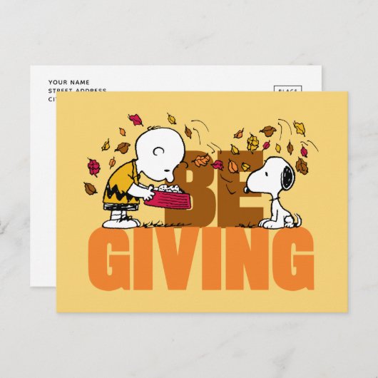 pinda's | Geef Briefkaart (Voorkant / Achterkant)