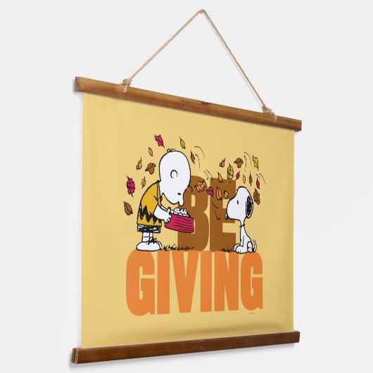 pinda's | Geef Hangend Wandkleed (Gebogen)