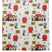 pinda's | Geluk is… Douchegordijn (Voorkant)