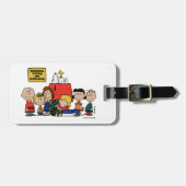 pinda's | Geluk is één van de bende zijn Bagagelabel (Voorkant horizontaal)