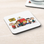 pinda's | Geluk is één van de bende zijn Bier Onderzetter (Linkerzijde)