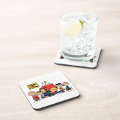 pinda's | Geluk is één van de bende zijn Bier Onderzetter (Rechterzijde)