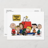 pinda's | Geluk is één van de bende zijn Briefkaart (Voorkant / Achterkant)