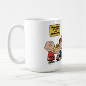 pinda's | Geluk is één van de bende zijn Koffiemok (Links)