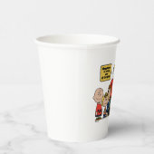 pinda's | Geluk is één van de bende zijn Papieren Bekers (Rechts)