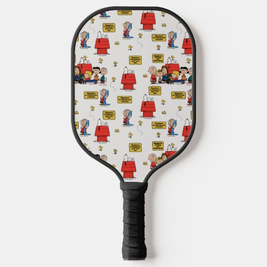 pinda's | Geluk is… Pickleball Paddle (Voorkant)