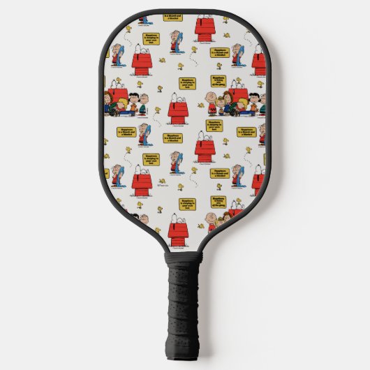 pinda's | Geluk is… Pickleball Paddle (Achterkant)