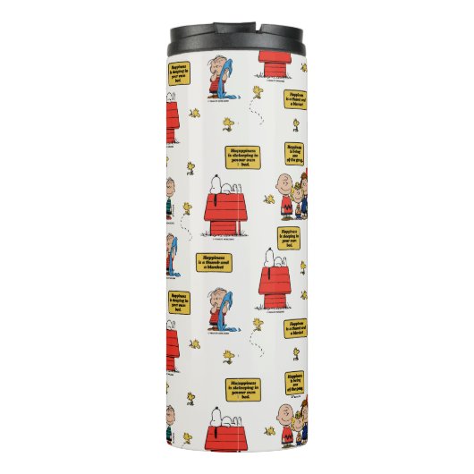 pinda's | Geluk is… Thermosbeker (Achterkant)