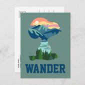 pinda's | Geweldig portret voor buitenshuis Briefkaart (Voorkant / Achterkant)