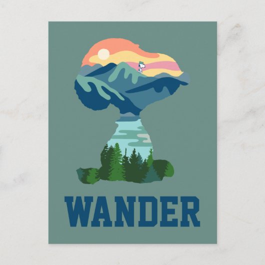 pinda's | Geweldig portret voor buitenshuis Briefkaart (Voorkant)