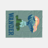 pinda's | Geweldig portret voor buitenshuis Fleece Deken (Voorkant (Horizontaal))