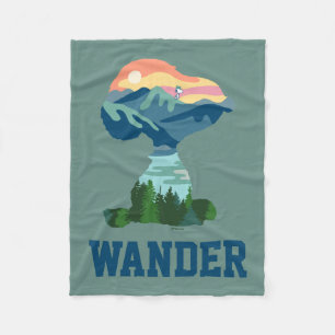 pinda's   Geweldig portret voor buitenshuis Fleece Deken