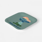 pinda's | Geweldig portret voor buitenshuis Papieren Bordje (Gebogen)