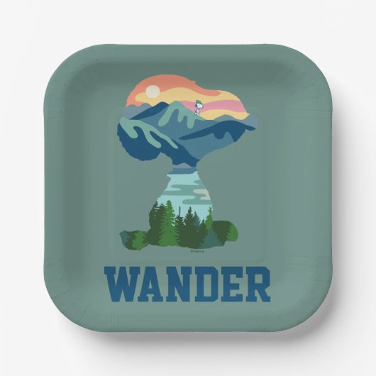 pinda's | Geweldig portret voor buitenshuis Papieren Bordje (Voorkant)