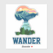 pinda's | Geweldig portret voor buitenshuis Sticker (Vel)