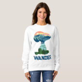 pinda's | Geweldig portret voor buitenshuis Trui (Voorkant volledig)