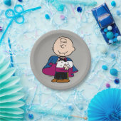 pinda's | graaf Charlie Brown Papieren Bordje (Feest)