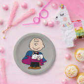 pinda's | graaf Charlie Brown Papieren Bordje (Feest)