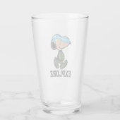 pinda's | Grote buitensnoop Glas (Achterkant)