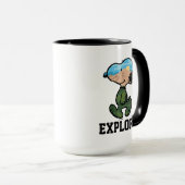 pinda's | Grote buitensnoop Mok (Voorkant rechts)