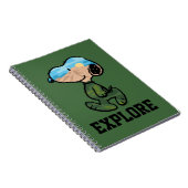 pinda's | Grote buitensnoop Notitieboek (Rechterzijde)